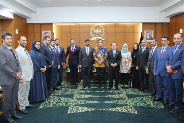 Pimpinan MPR RI Terima Kunjungan Perguruan Tinggi Pertahanan Nasional Uni Emirat Arab