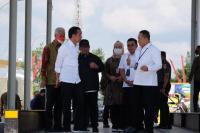 Perkuat Bulog, Presiden Jokowi Resmikan Sentra Penggilingan Padi Modern di Sragen