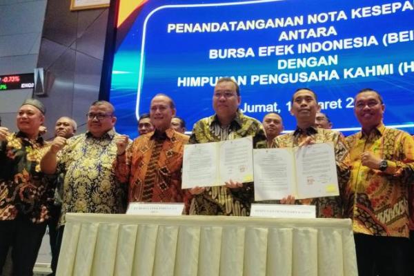 HIPKA melaksanakan penandatangan Memorandum of Understanding (MoU) dengan Bursa Efek Indonesia di Jakarta