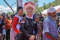 Menaker Ida Dampingi Presiden Jokowi Resmikan PYCH di Jayapura