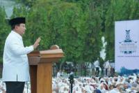 Sepanggung dengan Gus Miftah dan Pendeta Gilbert, Prabowo: Indahnya Bangsa Kita