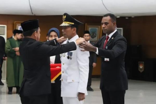 Mendagri Lantik Pj. Gubernur Babel, Ingatkan Masalah Timah