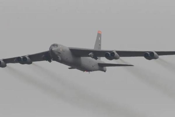 Pesawat pembom jarak jauh itu ikut serta dalam latihan udara bersama dengan jet tempur AS dan Korea Selatan di Semenanjung Korea.