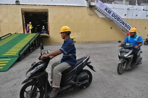 Keberangkatan kedua pada 17 April 2023 jumlah yang terdaftar sebanyak 1.091 motor dan 2.496 orang.