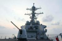 Usai Latihan Perang China, Kapal Perang AS Berlayar Melalui Selat Taiwan