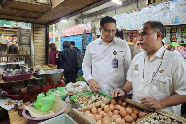 Ketersediaan daging sapi/kerbau pada April 2023 sebanyak 110.815 ton, sedangkan kebutuhannya sebanyak 57.845 ton.