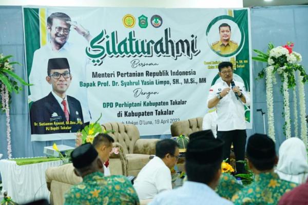 Mentan SYL ajak penyuluh Kabupaten Takalar tanam komoditas strategis