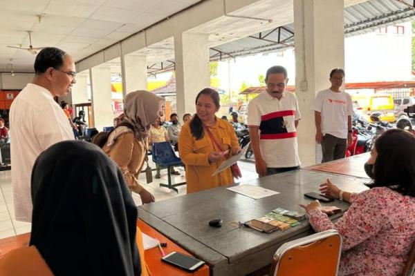 Penyaluran bansos sembako di Kota Semarang, Jawa Tengah mencapai 91 persen
