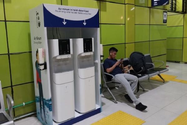 KAI Sediakan Fasilitas Air Minum Gratis di Stasiun Gambir