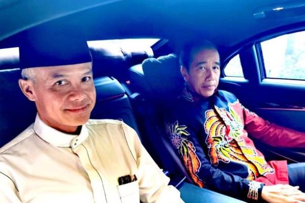 Presiden Joko Widodo menyatakan pemimpin harus memiliki nyali dan keberanian yang besar. Dia menilai kedua hal tersebut ada di dalam diri bakal capres PDIP Ganjar Pranowo.