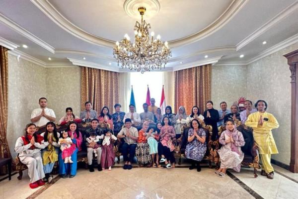 KBRI Astana menggelar Open House Idul Fitri di Wisma Indonesia