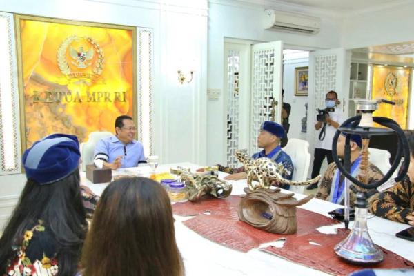 Terima Pengurus Pusat GMKI, Ketua MPR RI Bamsoet Dukung Penyelenggaraan Pancasila Fest 2023