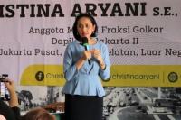Christina Ajak Masyarakat Jakarta Amalkan Pancasila dan Lawan Politik Uang 