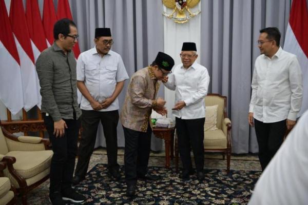 Ma`ruf Amin Dukung Cak Imin Maju di Pilpres 2024