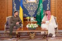 Bertemu Putra Mahkota Arab Saudi, Zelenskyy Minta Dukungan untuk Ukraina