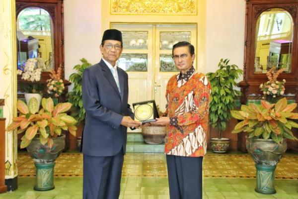 Bertemu Sri Sultan Hamengkubuwono X, Fadel Muhammad : Jaga Stabilitas Politik di Tahun Politik