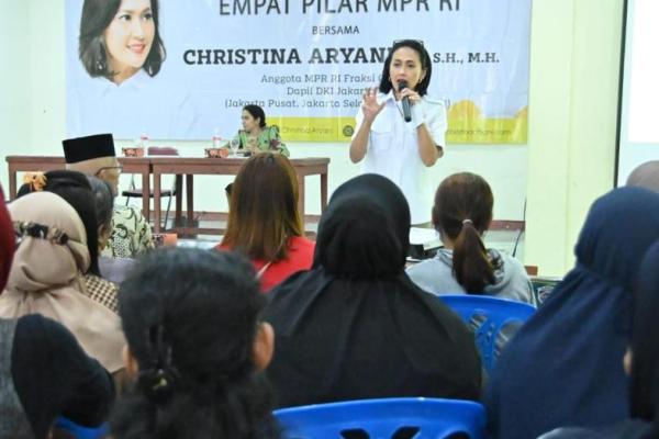 Anggota MPR RI Fraksi Partai Golkar Christina Aryani menyoroti mulai maraknya ujaran kebencian jelang Pemilu 2024