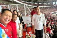 Bamsoet Apresiasi Penampilan Timnas Indonesia Melawan Timnas Argentina