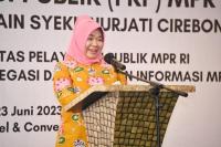 Siti Fauziah Minta Mahasiswa Beri Masukan Seputar Layanan Publik MPR