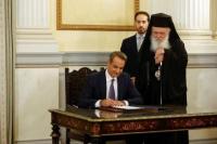 Mitsotakis Ambil Sumpah Jabatan PM Yunani Periode Kedua
