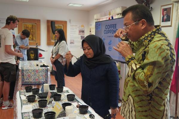 Duta Besar RI Portugal, Rudy Alfonso, menekankan tingginya minat masyarakat Portugis terhadap kopi sehingga menjadi peluang bagi produsen kopi Indonesia