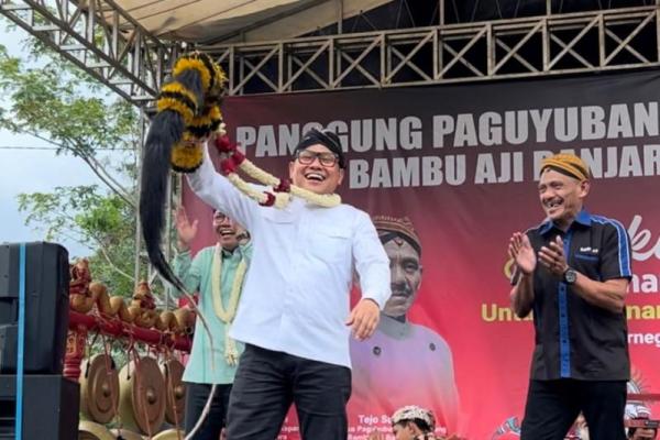 Seniman Kuda Kepang Banjarnegara Kompak Dukung Gus Imin Presiden 2024