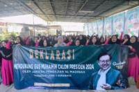 Emak-emak Majelis Taklim di Surabaya Deklarasi Dukung Gus Muhaimin Capres 2024