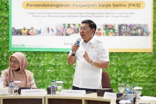 Bapanas ke depannya dapat memproduksi data series harga pangan berikut sistem analisis yang bisa memberikan prediksi harga pangan serta rekomendasi kebijakan.