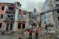 Gempuran Rusia di Pelabuhan Ukraina Terus Berlanjut