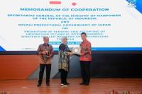 Indonesia-Jepang Teken MoC Bidang Ketenagakerjaan