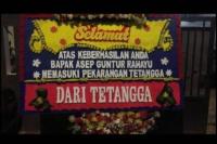 Pimpinan dan Pejabat KPK Dapat Teror Karangan Bunga Misterius dari `Tetangga`