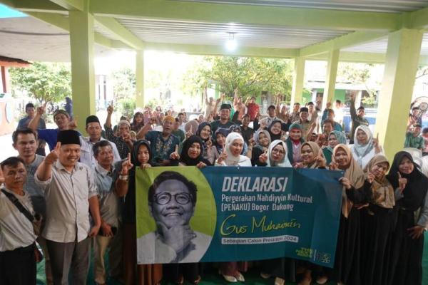 Komunitas Pergerakan Nahdliyin Kultural (PENAKU)bertemu dan deklarasi dukung Gus Muhaimin Presiden 2024. 
