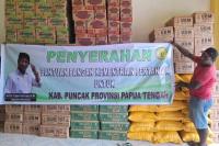 Sebanyak 1,2 Ton Bantuan Kementan Tiba di Papua