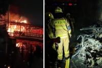 Ratusan Motor Ikut Terbakar Saat Kebakaran Dekat Mal Gandaria City