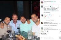 Beckham Jamu Trio Eks Bintang Barcelona di Restoran