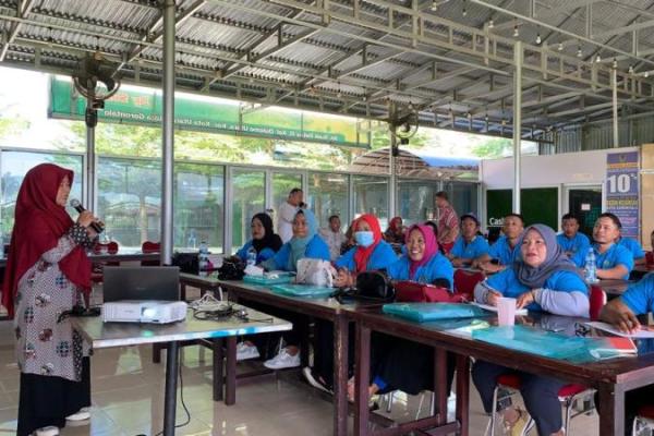 Badan Penyuluhan dan Pengembangan Sumber Daya Manusia Pertanian (BPPSDMP) Kementerian Pertanian (Kementan) menggelar pelatihan kelembagaan usaha tani di Gorontalo