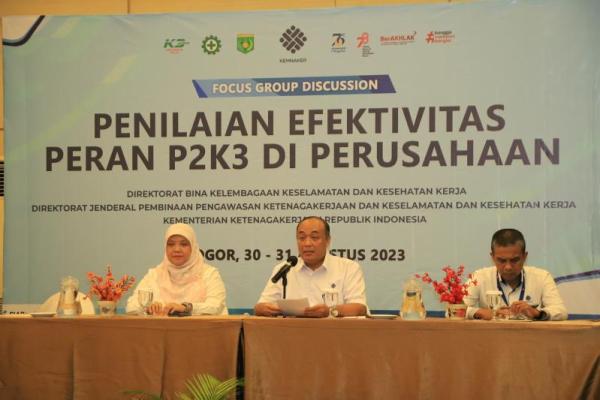 Kemnaker Dorong Efektivitas Peran P2K3 di Perusahaan