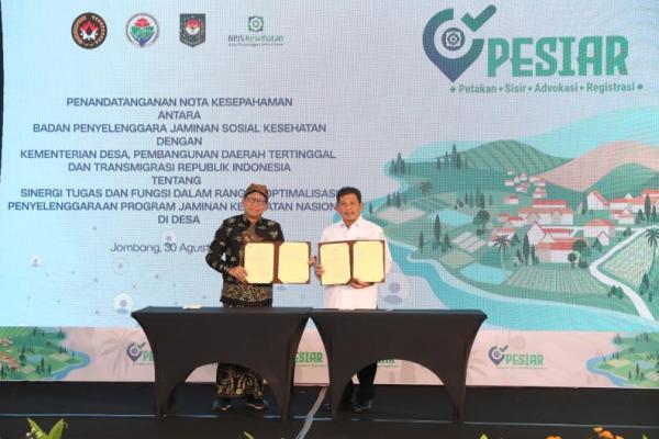 Kemendes PDTT dan BPJS Kesehatan Percepat JKN di Desa