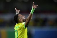 Cetak Dua Gol, Neymar Lewati Rekor Pele