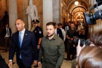 Ingin Yakinkan Partai Republik, Presiden Ukraina Kunjungi Kongres AS
