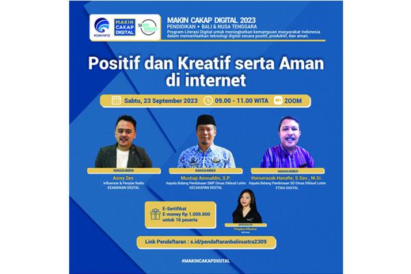 Kuasai Beragam Kompetensi Kecakapan Digital, Agar Aman dan Nyaman di Internet