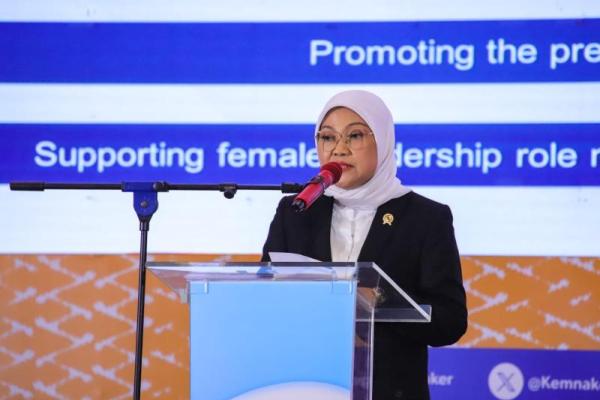 Menaker Buka Konferensi Kepemimpinan Perempuan dalam Organisasi Sektor Publik untuk Peningkatan Produktivitas