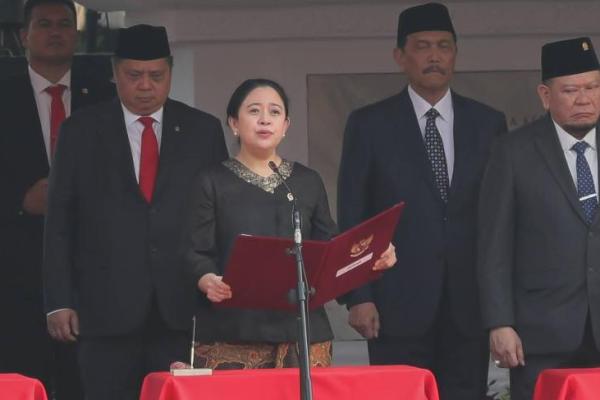 Ketua DPR RI Puan Maharani kembali didaulat membacakan Ikrar Kesaktian Pancasila dalam peringatan Hari Kesaktian Pancasila yang jatuh setiap tanggal 1 Oktober.