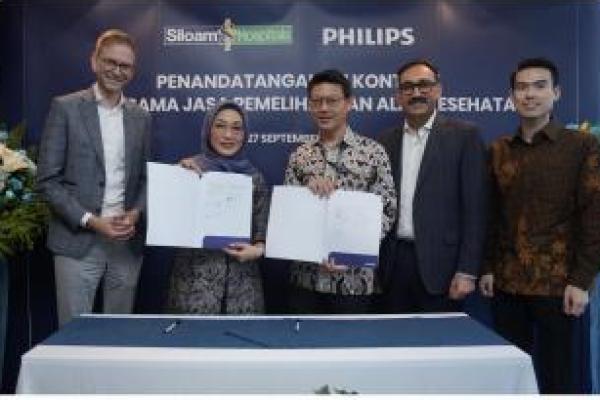 Berikan Layanan Berkelanjutan, Grup RS Siloam Perbarui Kerjasama dengan Philips Indonesia