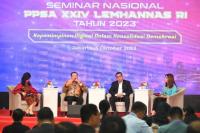 Seminar PPSA Lemhannas, Ketua MPR Ingatkan Pentingnya Kepemimpinan Digital