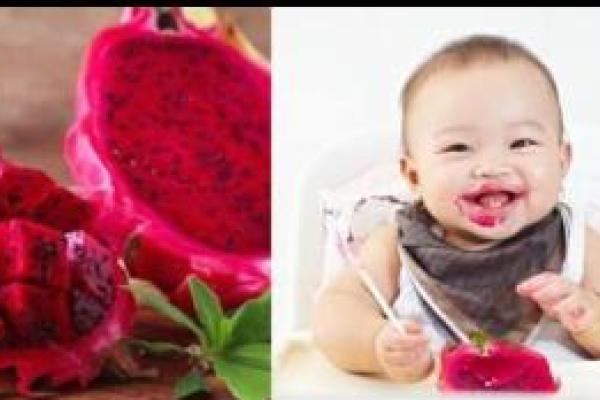 Buah naga merupakan salah satu jenis buah yang baik untuk bayi berkat kandungan nutrisinya yang melimpah, seperti vitamin A dan C.