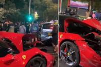 Kasus Kecelakaan Mobil Ferrari Tabrak 5 Pengendara Lain Berujung Damai