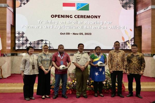 Arief Prasetyo Adi mengatakan, Indonesia terus berkomitmen untuk membantu ketahanan pangan negara sahabat melaui peningkatan kapasitas peternak dan penyuluhnya.