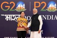 Puan Bincang Hangat dengan Perdana Menteri India di Sela-sela KTT P20, Bahas Apa?