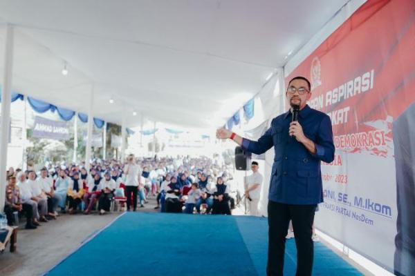 Wakil Ketua Komisi III DPR RI asal Dapil Jakarta III, Ahmad Sahroni mengingatkan kepada ribuan konstituennya terkait bahayanya judi online.